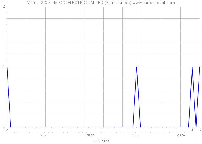 Visitas 2024 de FGC ELECTRIC LIMITED (Reino Unido) 