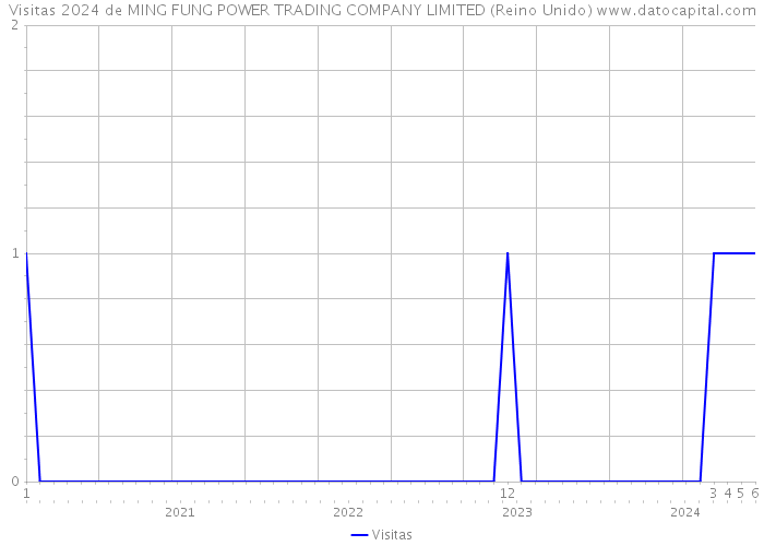 Visitas 2024 de MING FUNG POWER TRADING COMPANY LIMITED (Reino Unido) 