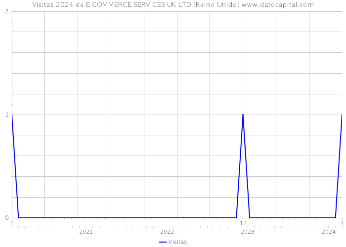 Visitas 2024 de E COMMERCE SERVICES UK LTD (Reino Unido) 