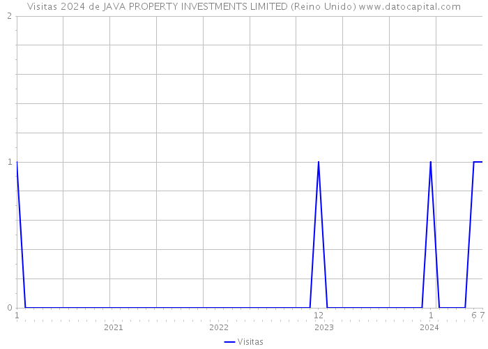 Visitas 2024 de JAVA PROPERTY INVESTMENTS LIMITED (Reino Unido) 