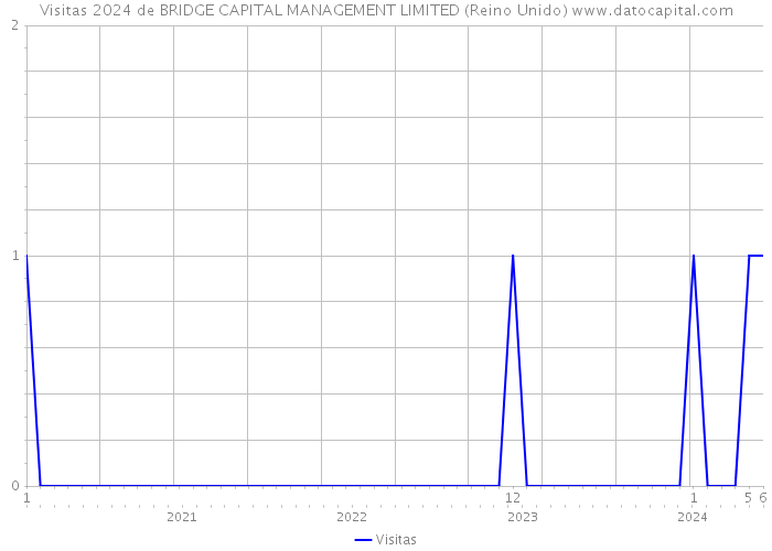 Visitas 2024 de BRIDGE CAPITAL MANAGEMENT LIMITED (Reino Unido) 