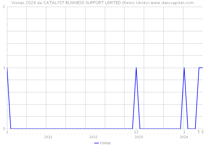 Visitas 2024 de CATALYST BUSINESS SUPPORT LIMITED (Reino Unido) 