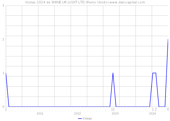 Visitas 2024 de SHINE UR LIGHT LTD (Reino Unido) 