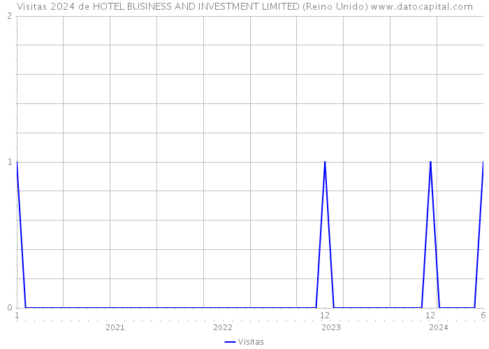 Visitas 2024 de HOTEL BUSINESS AND INVESTMENT LIMITED (Reino Unido) 