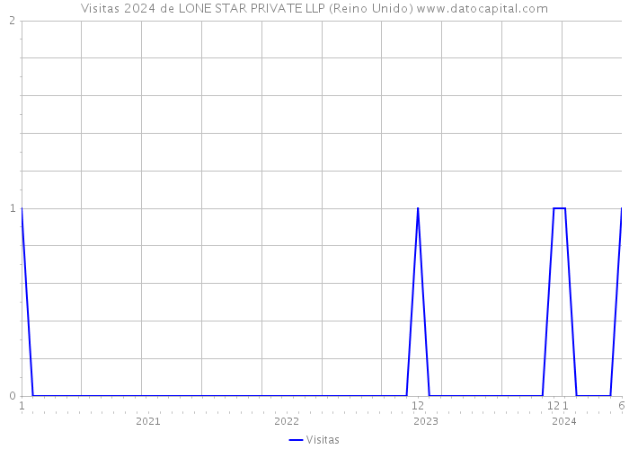 Visitas 2024 de LONE STAR PRIVATE LLP (Reino Unido) 