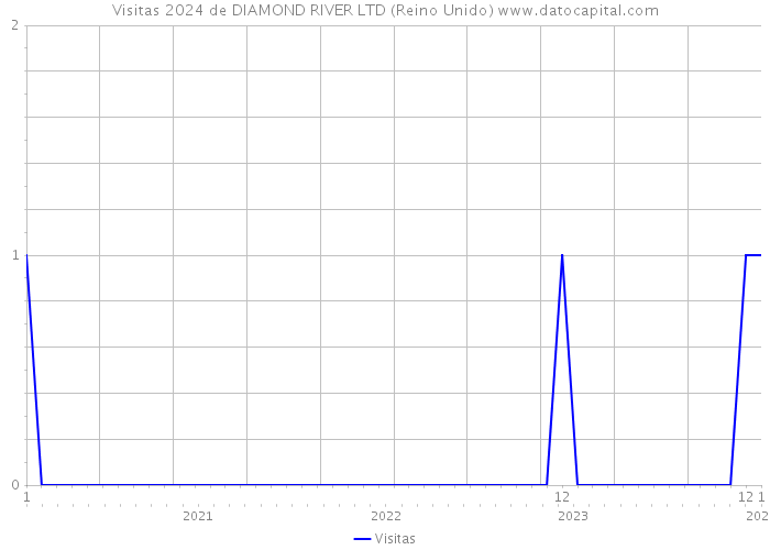 Visitas 2024 de DIAMOND RIVER LTD (Reino Unido) 