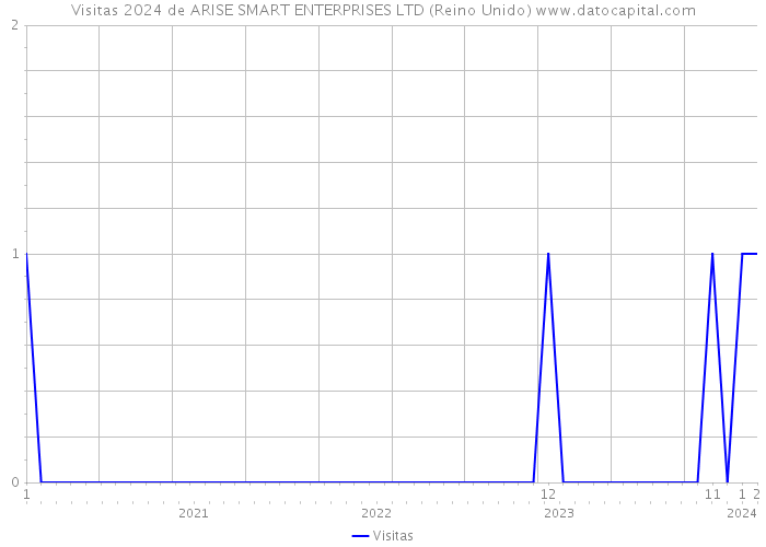 Visitas 2024 de ARISE SMART ENTERPRISES LTD (Reino Unido) 
