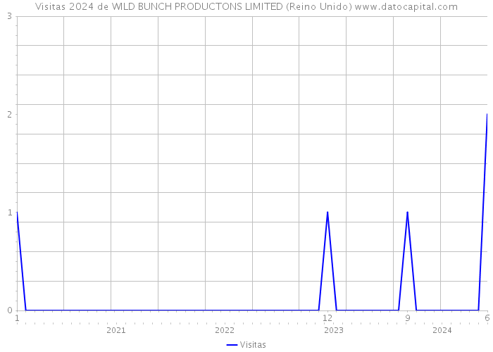 Visitas 2024 de WILD BUNCH PRODUCTONS LIMITED (Reino Unido) 