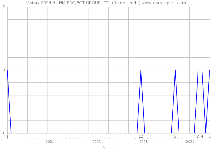 Visitas 2024 de HM PROJECT GROUP LTD. (Reino Unido) 