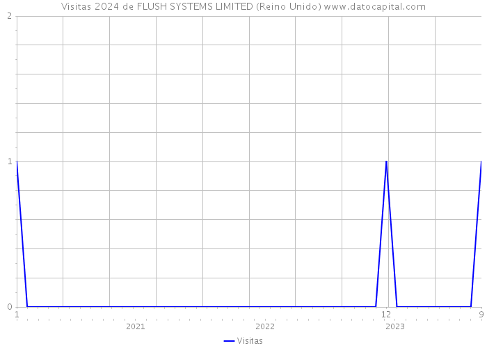 Visitas 2024 de FLUSH SYSTEMS LIMITED (Reino Unido) 