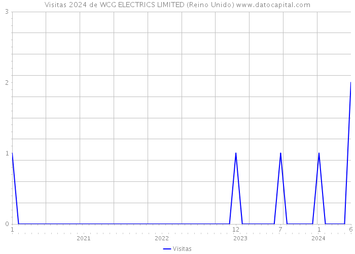 Visitas 2024 de WCG ELECTRICS LIMITED (Reino Unido) 
