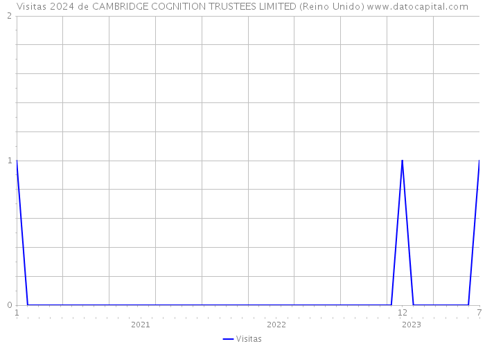 Visitas 2024 de CAMBRIDGE COGNITION TRUSTEES LIMITED (Reino Unido) 