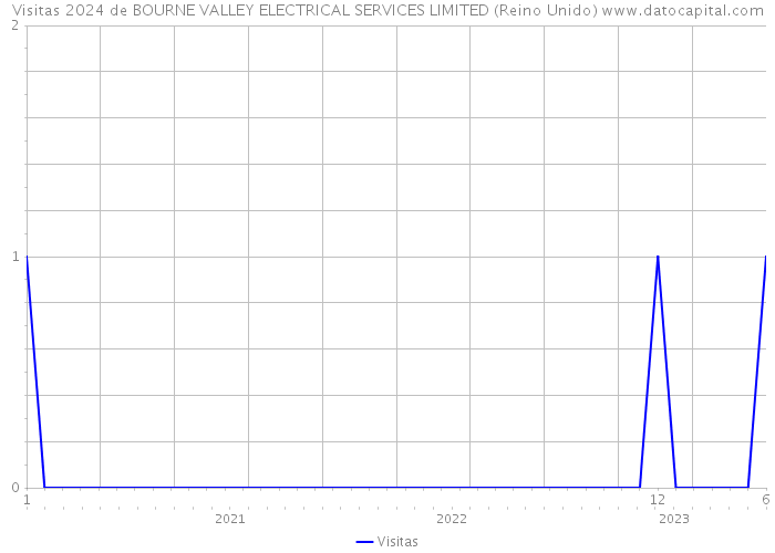 Visitas 2024 de BOURNE VALLEY ELECTRICAL SERVICES LIMITED (Reino Unido) 