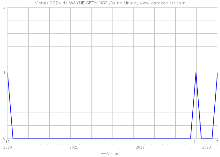 Visitas 2024 de WAYNE GETHINGS (Reino Unido) 