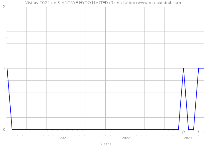 Visitas 2024 de BLANTRYE HYDO LIMITED (Reino Unido) 