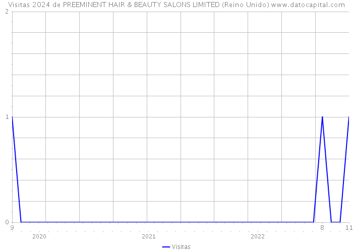 Visitas 2024 de PREEMINENT HAIR & BEAUTY SALONS LIMITED (Reino Unido) 