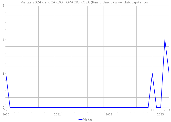 Visitas 2024 de RICARDO HORACIO ROSA (Reino Unido) 