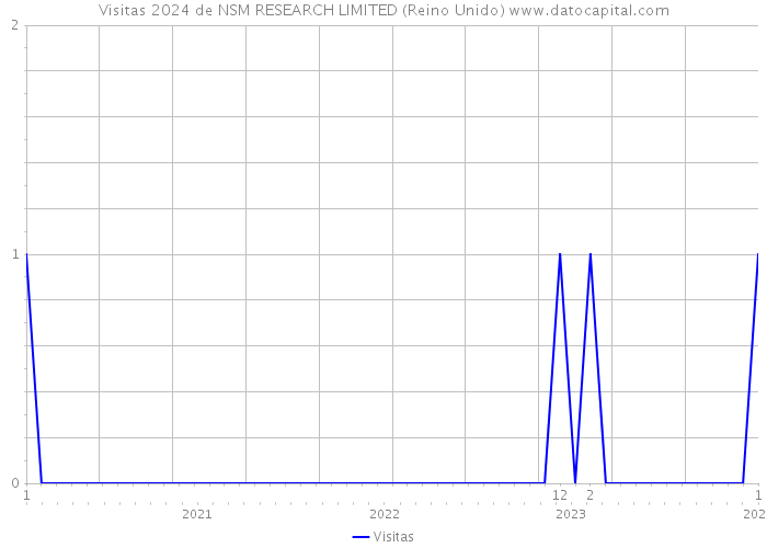 Visitas 2024 de NSM RESEARCH LIMITED (Reino Unido) 