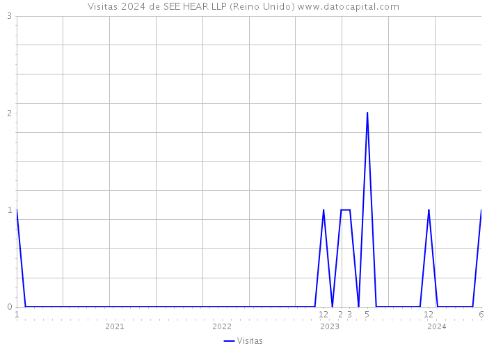 Visitas 2024 de SEE HEAR LLP (Reino Unido) 