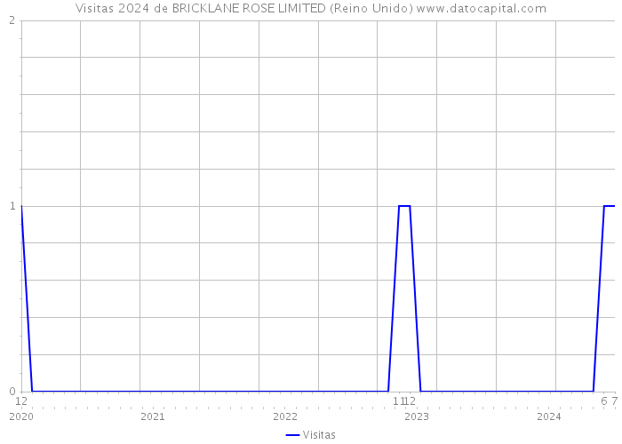 Visitas 2024 de BRICKLANE ROSE LIMITED (Reino Unido) 