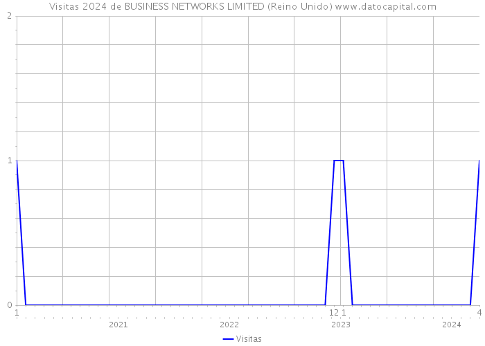 Visitas 2024 de BUSINESS NETWORKS LIMITED (Reino Unido) 