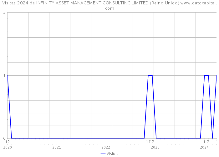 Visitas 2024 de INFINITY ASSET MANAGEMENT CONSULTING LIMITED (Reino Unido) 