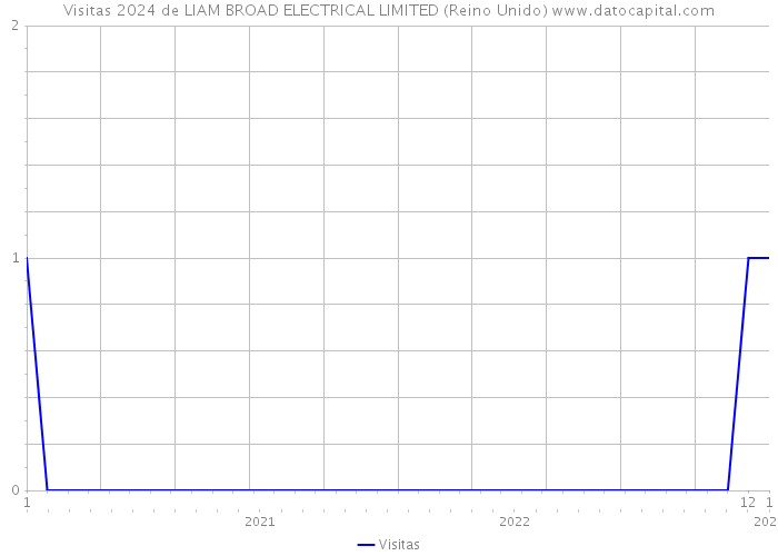 Visitas 2024 de LIAM BROAD ELECTRICAL LIMITED (Reino Unido) 