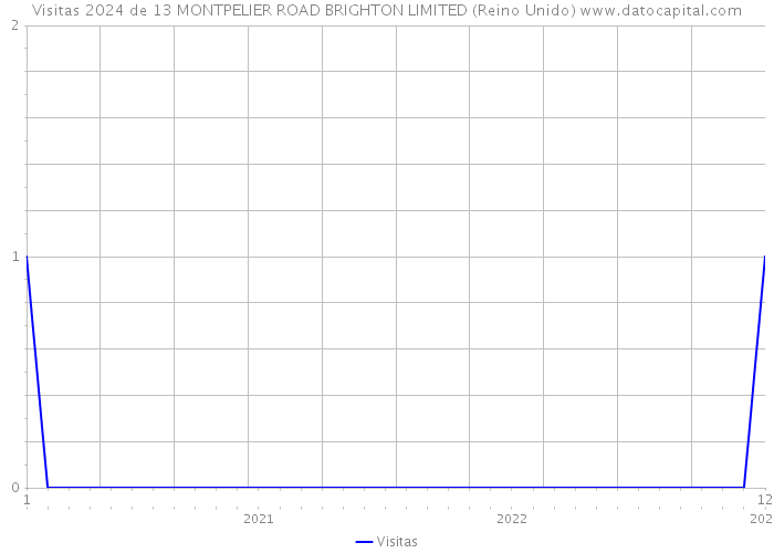 Visitas 2024 de 13 MONTPELIER ROAD BRIGHTON LIMITED (Reino Unido) 