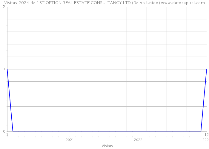 Visitas 2024 de 1ST OPTION REAL ESTATE CONSULTANCY LTD (Reino Unido) 