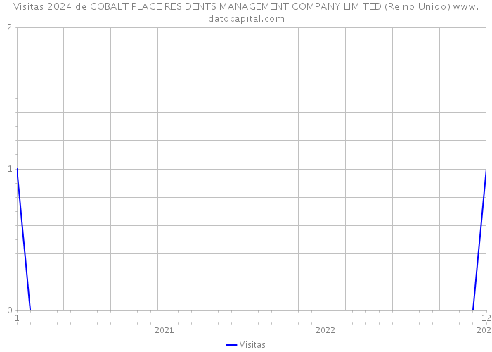 Visitas 2024 de COBALT PLACE RESIDENTS MANAGEMENT COMPANY LIMITED (Reino Unido) 
