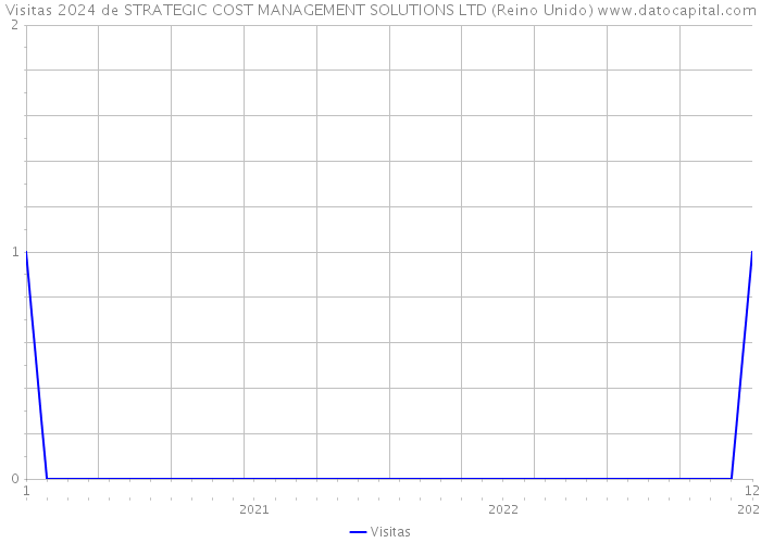 Visitas 2024 de STRATEGIC COST MANAGEMENT SOLUTIONS LTD (Reino Unido) 