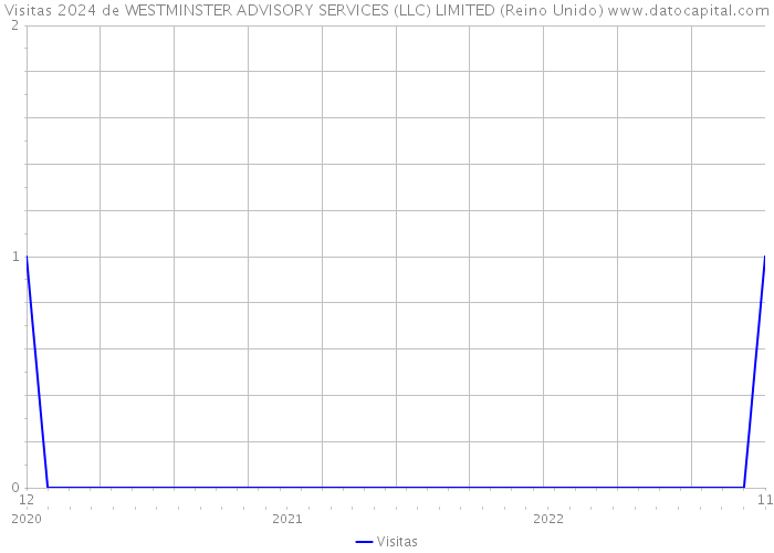 Visitas 2024 de WESTMINSTER ADVISORY SERVICES (LLC) LIMITED (Reino Unido) 