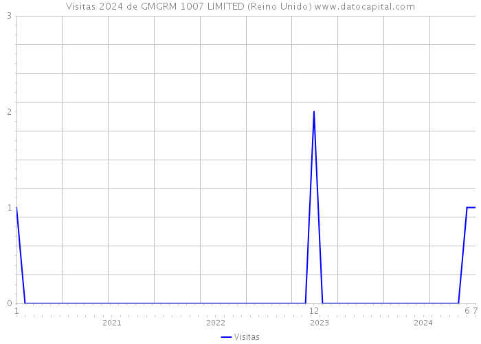 Visitas 2024 de GMGRM 1007 LIMITED (Reino Unido) 