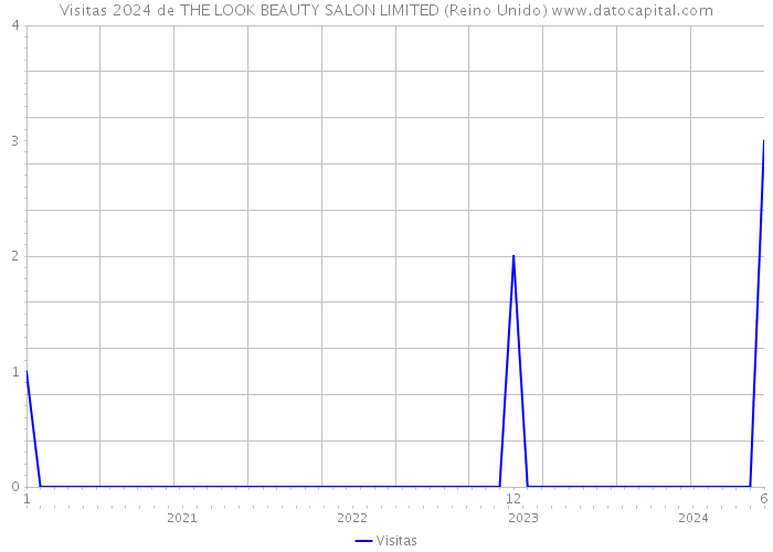 Visitas 2024 de THE LOOK BEAUTY SALON LIMITED (Reino Unido) 