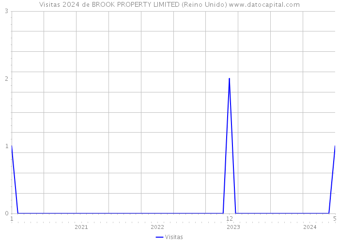 Visitas 2024 de BROOK PROPERTY LIMITED (Reino Unido) 