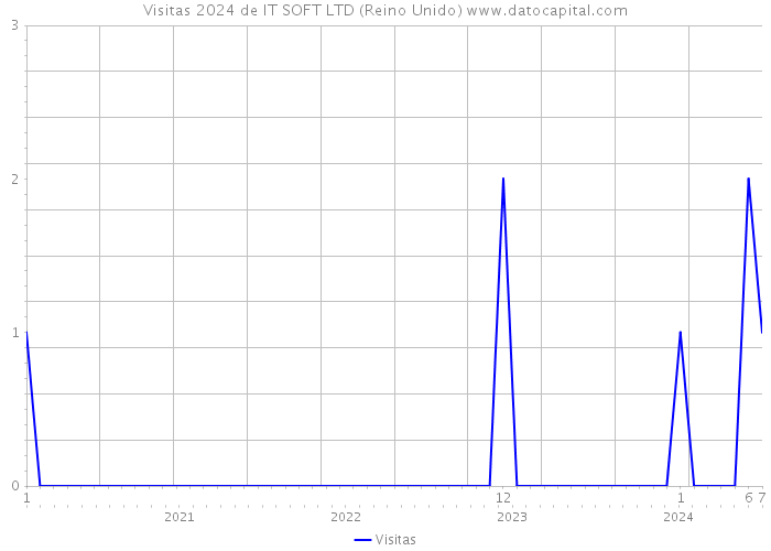 Visitas 2024 de IT SOFT LTD (Reino Unido) 