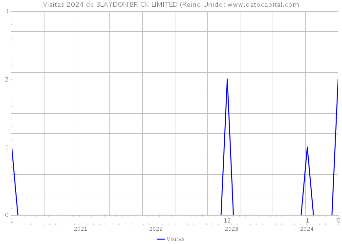Visitas 2024 de BLAYDON BRICK LIMITED (Reino Unido) 