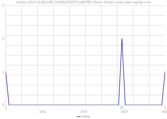 Visitas 2024 de BLAISE CONSULTANTS LIMITED (Reino Unido) 