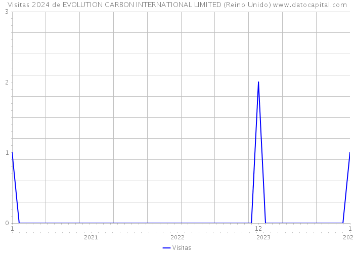 Visitas 2024 de EVOLUTION CARBON INTERNATIONAL LIMITED (Reino Unido) 