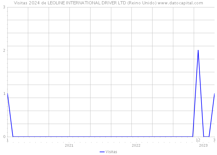 Visitas 2024 de LEOLINE INTERNATIONAL DRIVER LTD (Reino Unido) 