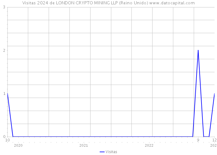 Visitas 2024 de LONDON CRYPTO MINING LLP (Reino Unido) 