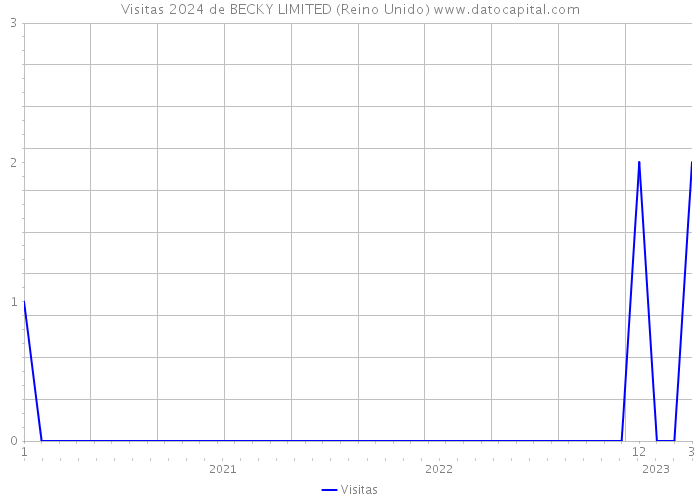 Visitas 2024 de BECKY LIMITED (Reino Unido) 