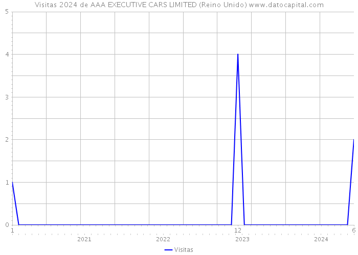 Visitas 2024 de AAA EXECUTIVE CARS LIMITED (Reino Unido) 