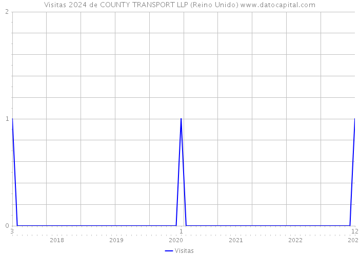 Visitas 2024 de COUNTY TRANSPORT LLP (Reino Unido) 