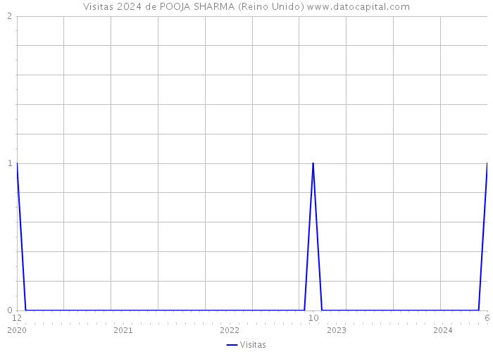 Visitas 2024 de POOJA SHARMA (Reino Unido) 