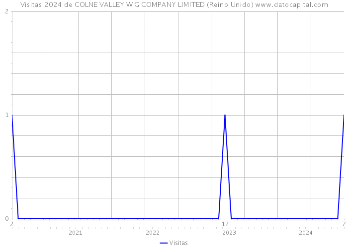 Visitas 2024 de COLNE VALLEY WIG COMPANY LIMITED (Reino Unido) 