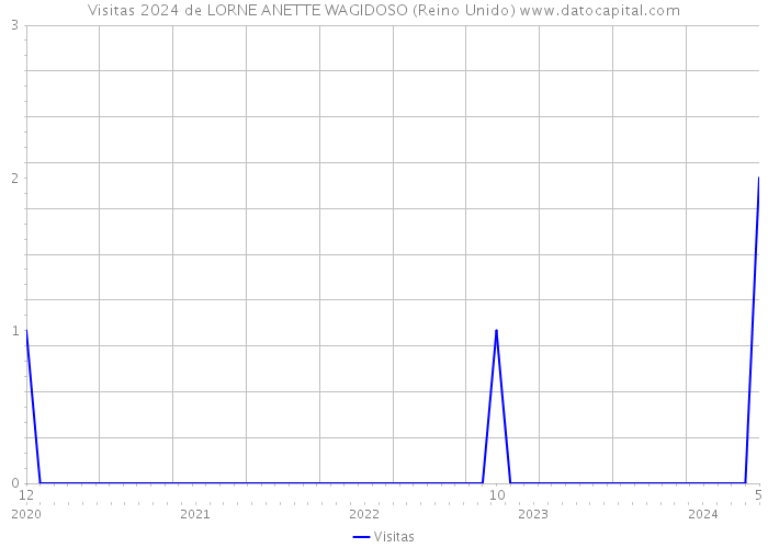 Visitas 2024 de LORNE ANETTE WAGIDOSO (Reino Unido) 