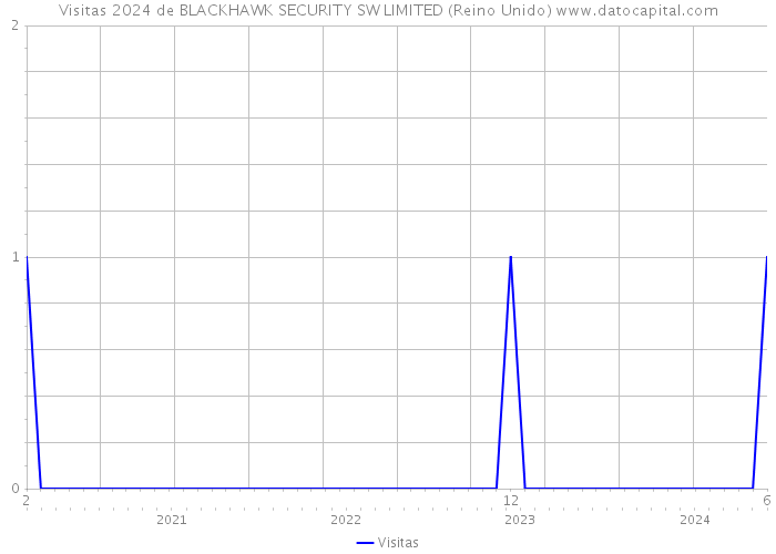 Visitas 2024 de BLACKHAWK SECURITY SW LIMITED (Reino Unido) 