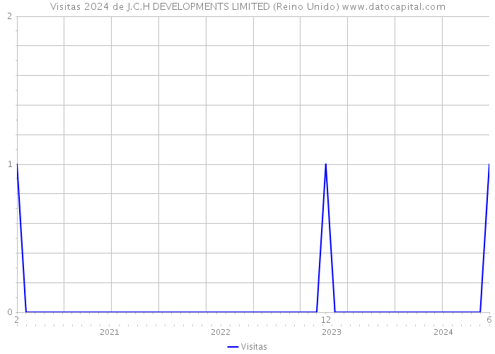 Visitas 2024 de J.C.H DEVELOPMENTS LIMITED (Reino Unido) 