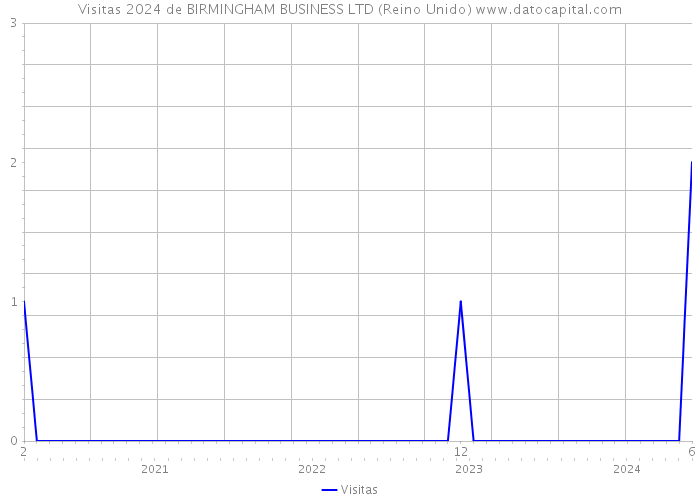 Visitas 2024 de BIRMINGHAM BUSINESS LTD (Reino Unido) 